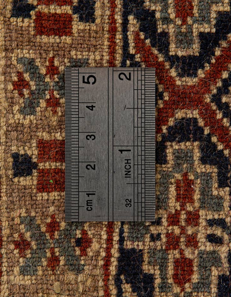 Detail image of  2' 8 x 4' 3  Hand Knotted Bokhara Oriental Wool Rug