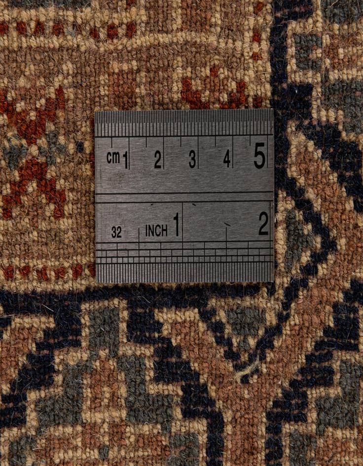 Detail image of  2' 8 x 4' 5  Hand Knotted Bokhara Oriental Wool Rug