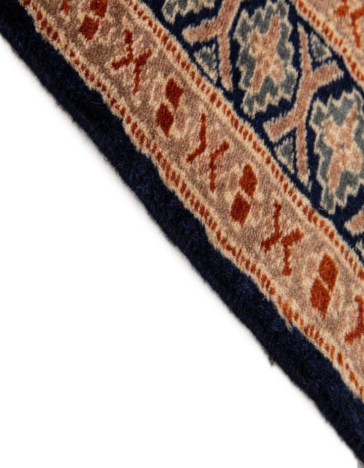 Detail image of  2' 8 x 4' 5  Hand Knotted Bokhara Oriental Wool Rug