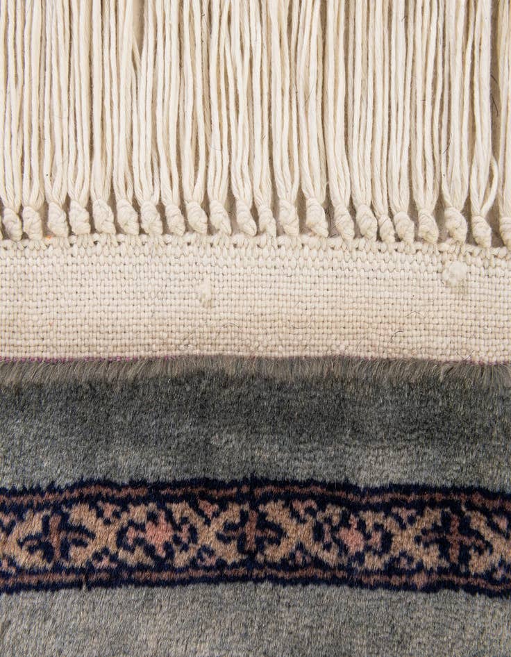 Detail image of  2' 7 x 3' 10  Hand Knotted Bokhara Oriental Wool Rug