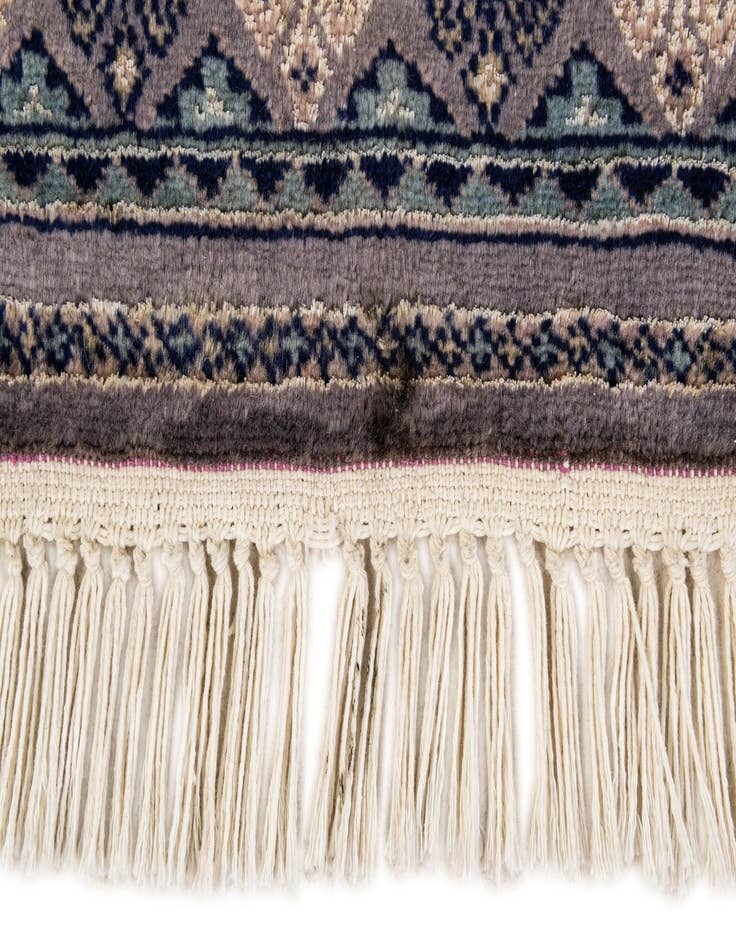 Detail image of  2' 7 x 4' 5  Hand Knotted Bokhara Rug