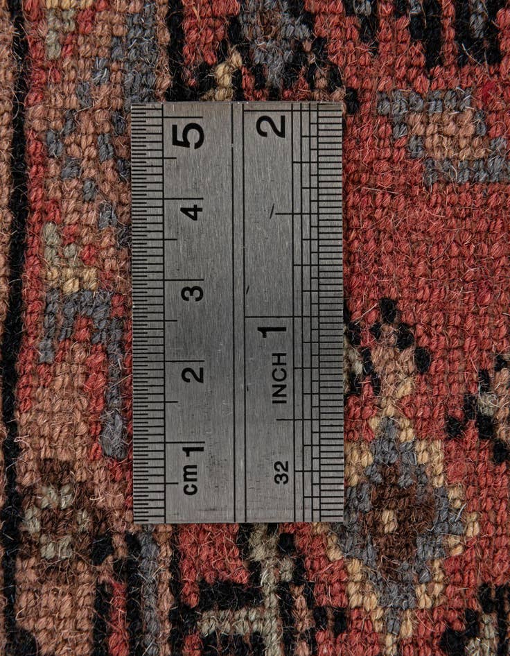 Detail image of  4' 3 x 5' 7  Hand Knotted Bokhara Oriental Wool Rug