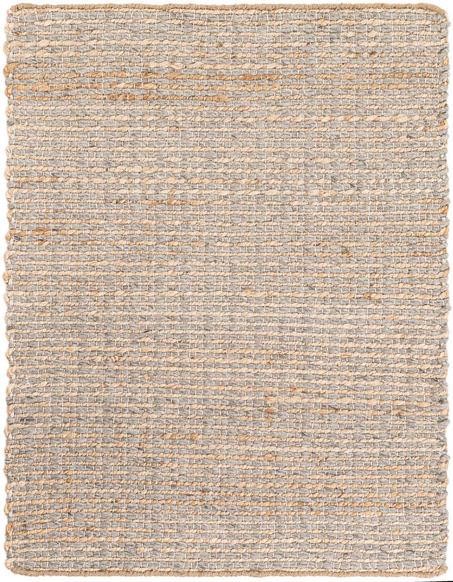 Primary image  2' x 3'  Hand Braided Jute Rug