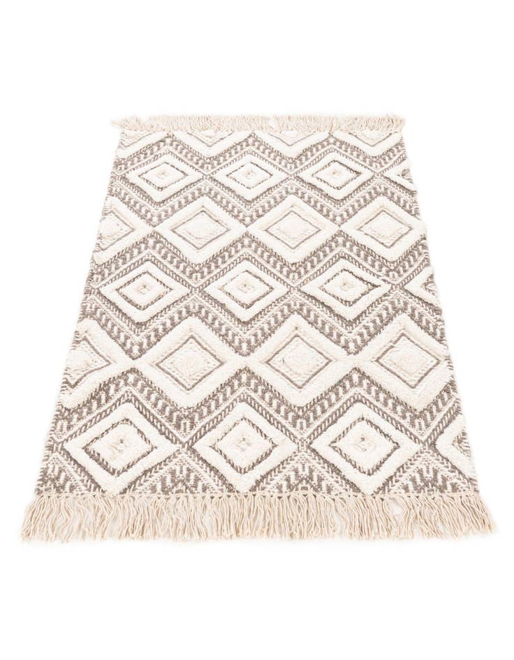 Detail image of  2' 2 x 3' 1  Hand Braided Jute Rug