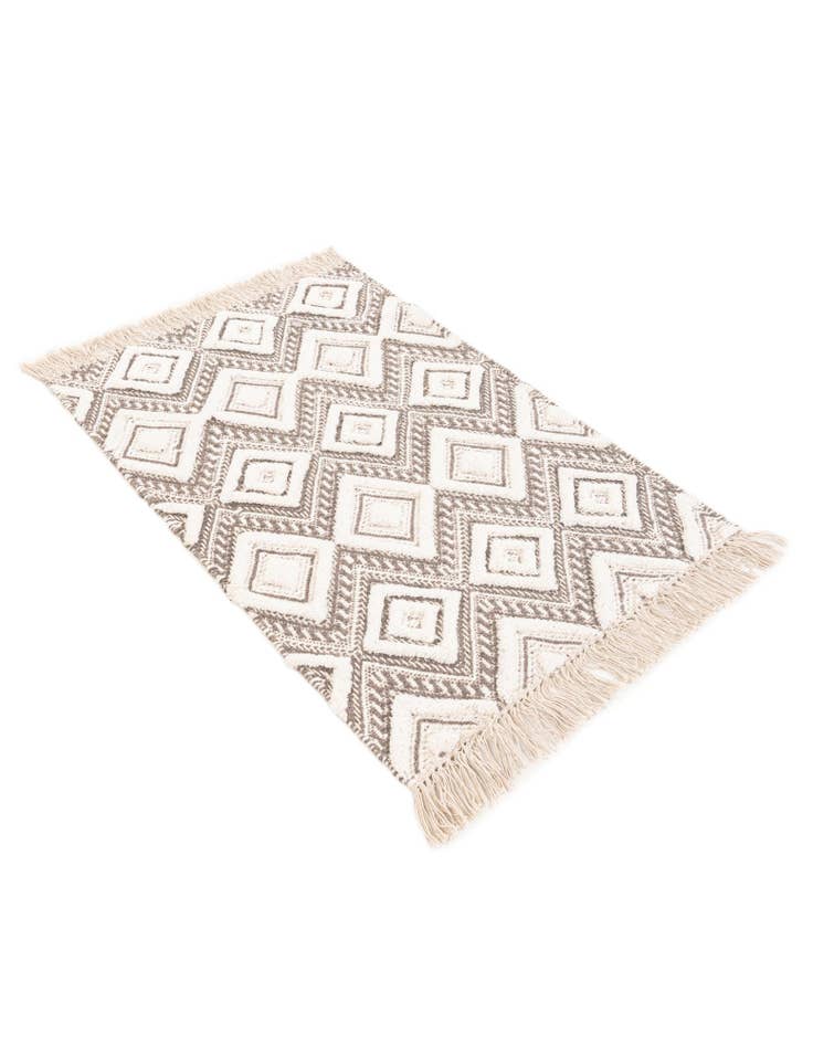 Detail image of  2' 2 x 3' 1  Hand Braided Jute Rug