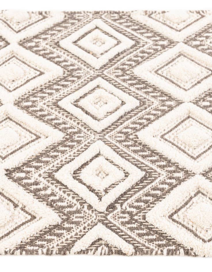 Detail image of  2' 2 x 3' 1  Hand Braided Jute Rug