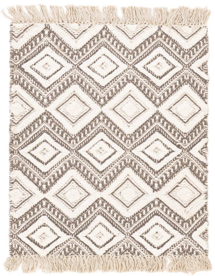 Detail image of  2' 2 x 3' 1  Hand Braided Jute Rug