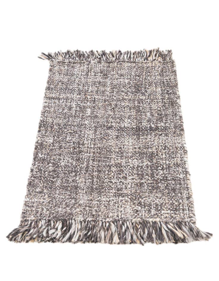 Detail image of  2' 2 x 3'  Hand Braided Jute Rug