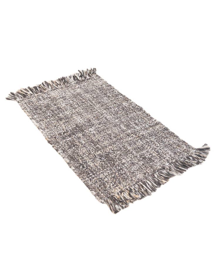 Detail image of  2' 2 x 3'  Hand Braided Jute Rug