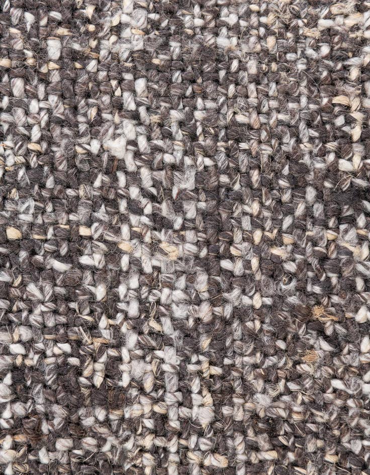 Detail image of  2' 2 x 3'  Hand Braided Jute Rug