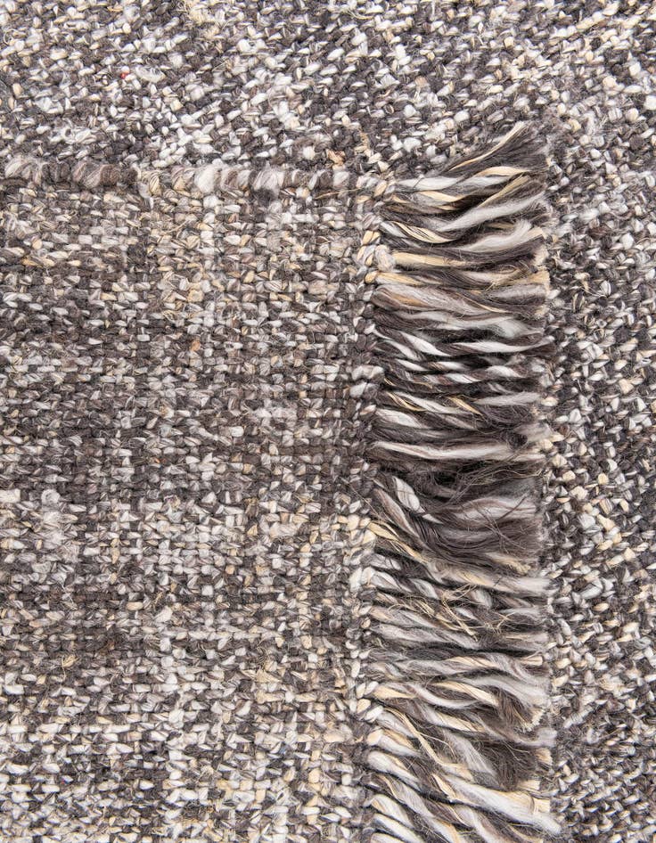 Detail image of  2' 2 x 3'  Hand Braided Jute Rug