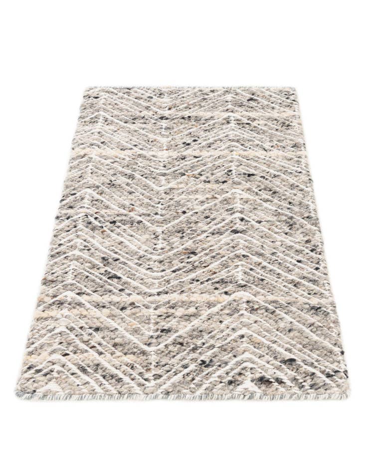 Detail image of  2' x 3' 2  Hand Knotted Braided Jute Rug