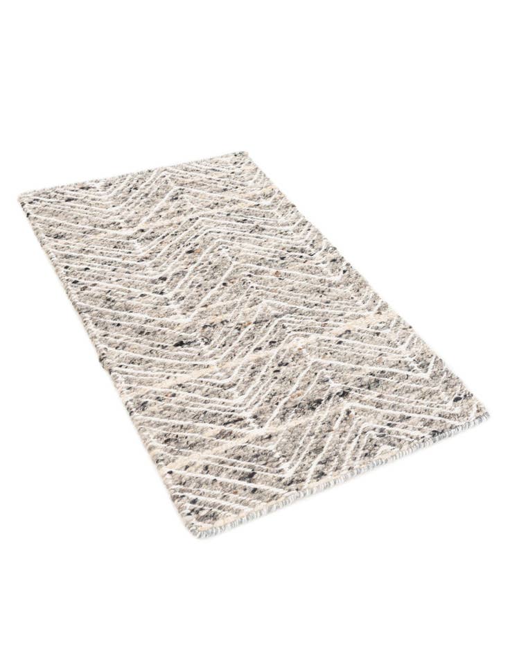 Detail image of  2' x 3' 2  Hand Knotted Braided Jute Rug