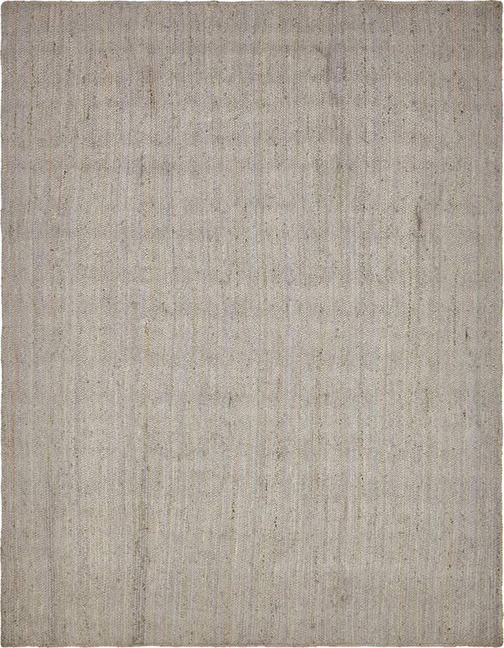 Detail image of  9' x 12' 2  Hand Braided Jute Rug