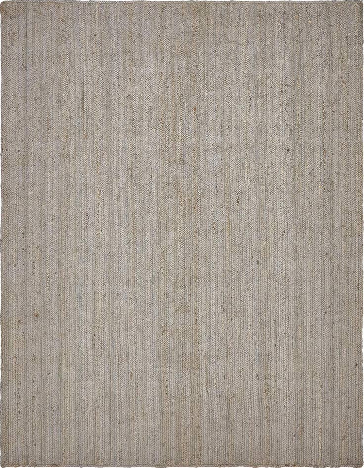 Detail image of 8' x 10' Handmade Braided Jute Rug