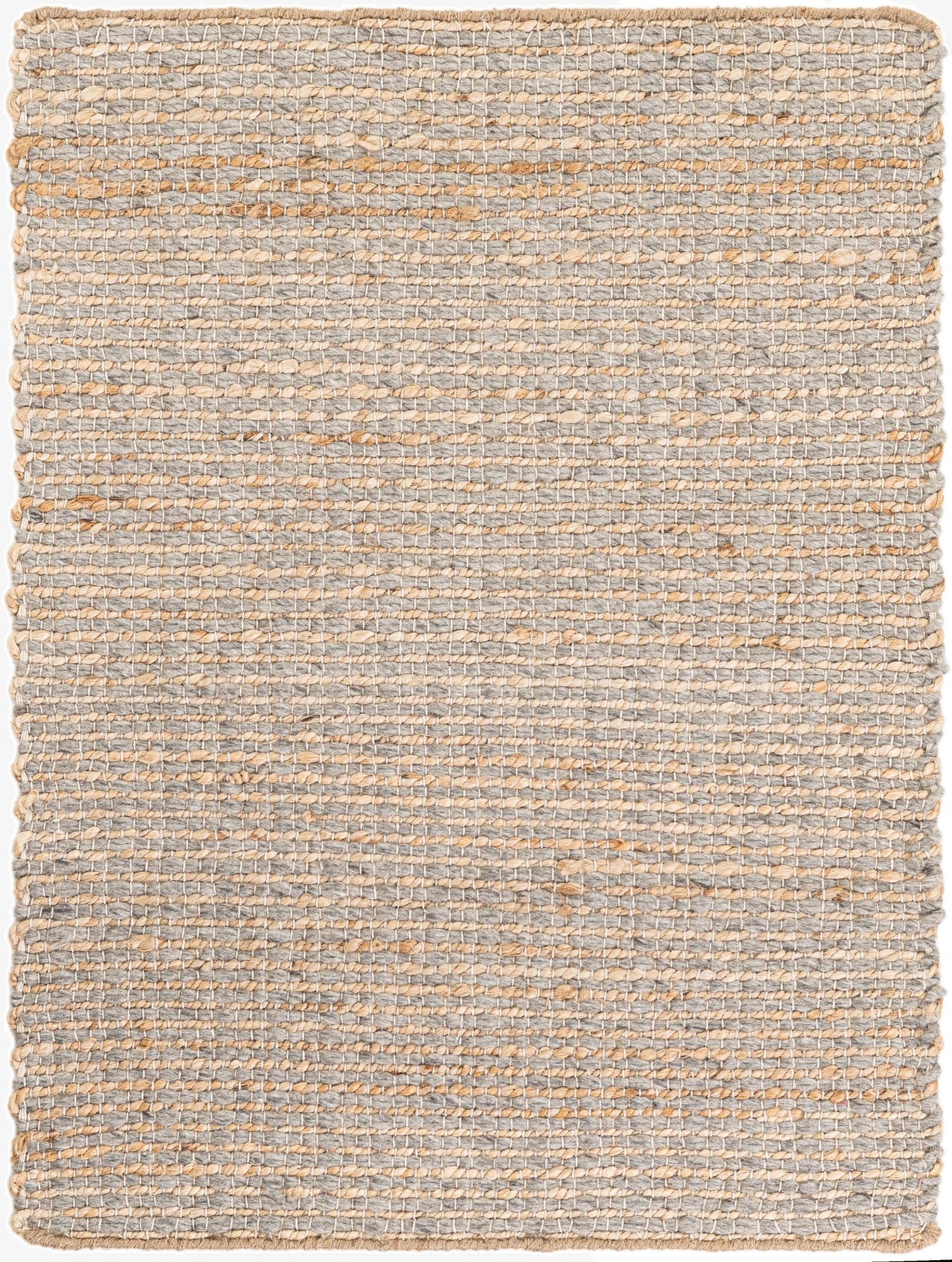  2' x 3'  Hand Braided Jute Rug