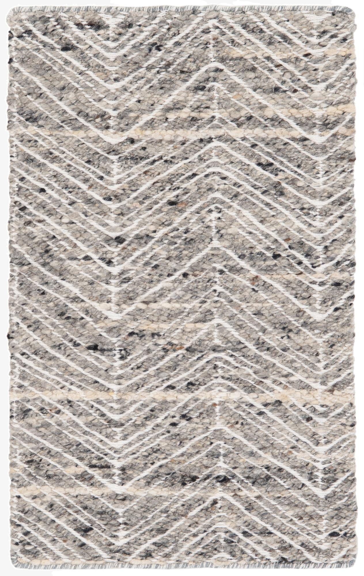  2' x 3' 2  Hand Knotted Braided Jute Rug