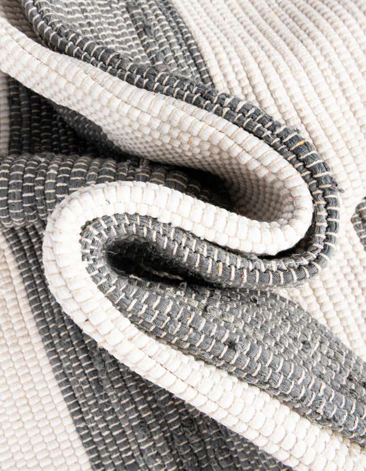 Gray 8' x 10' Hand Woven Chindi Rag Rug | Rugs.com