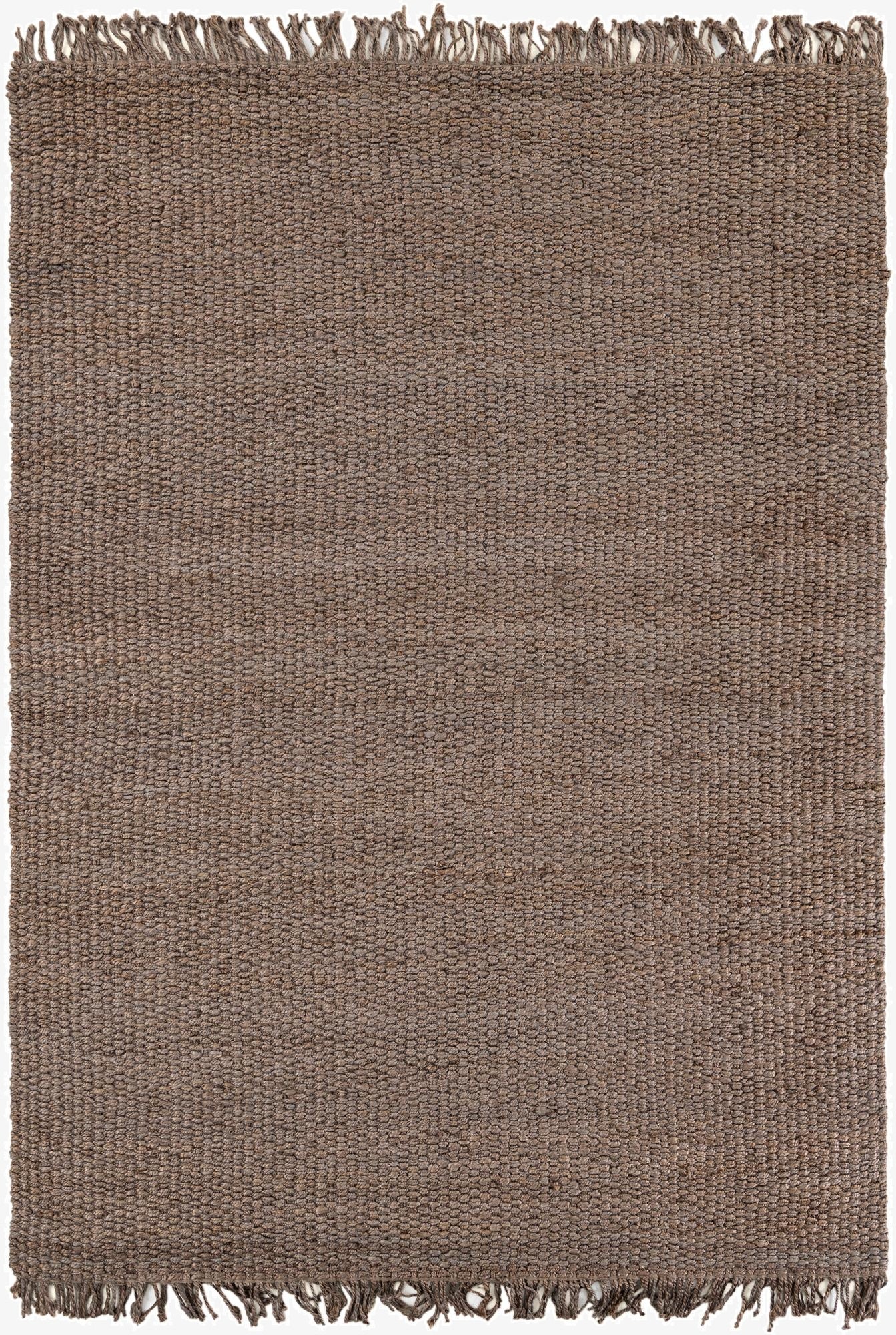  7' 1 x 10'  Hand Woven Chunky Jute Rug