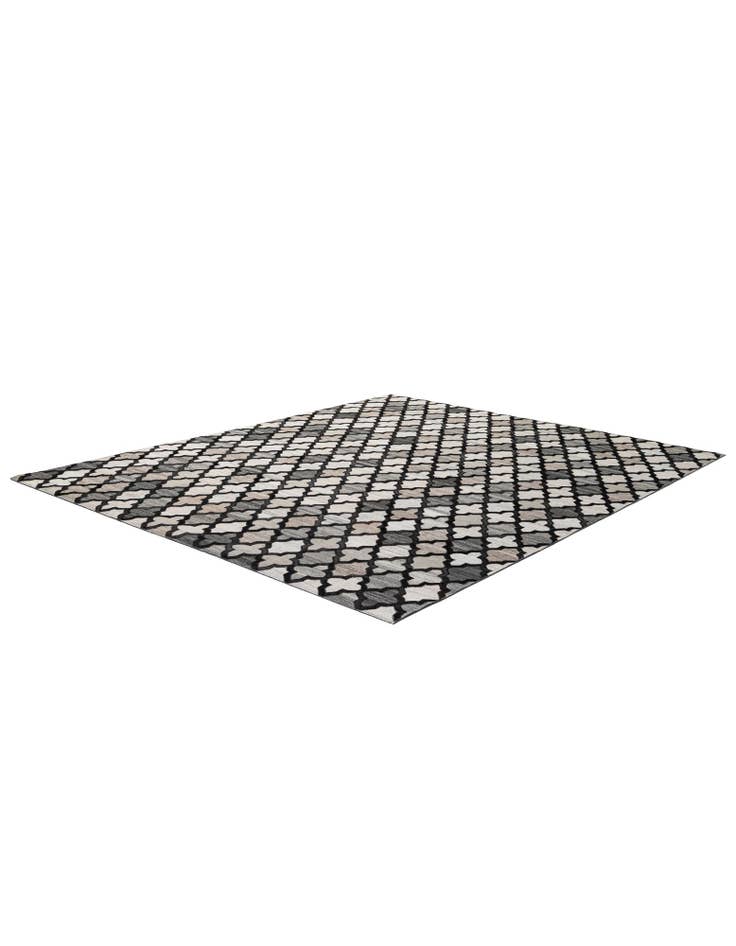 Detail image of  8' x 9' 10 Cowhide - Patchwork Rug