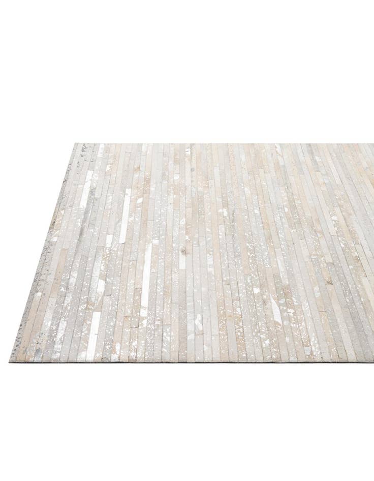 Detail image of  5' 2 x 7' 11 Cowhide - Patchwork Rug