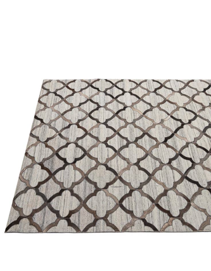 Detail image of  5' x 8' Cowhide - Patchwork Rug