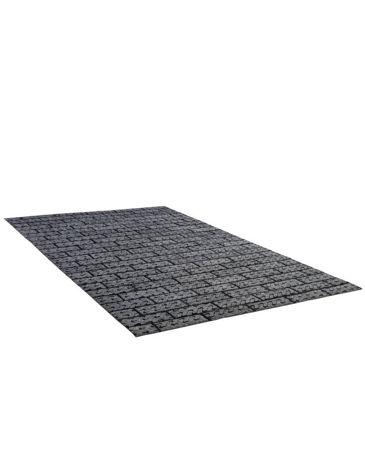 Detail image of  5' 1 x 7' 10 Cowhide - Patchwork Rug