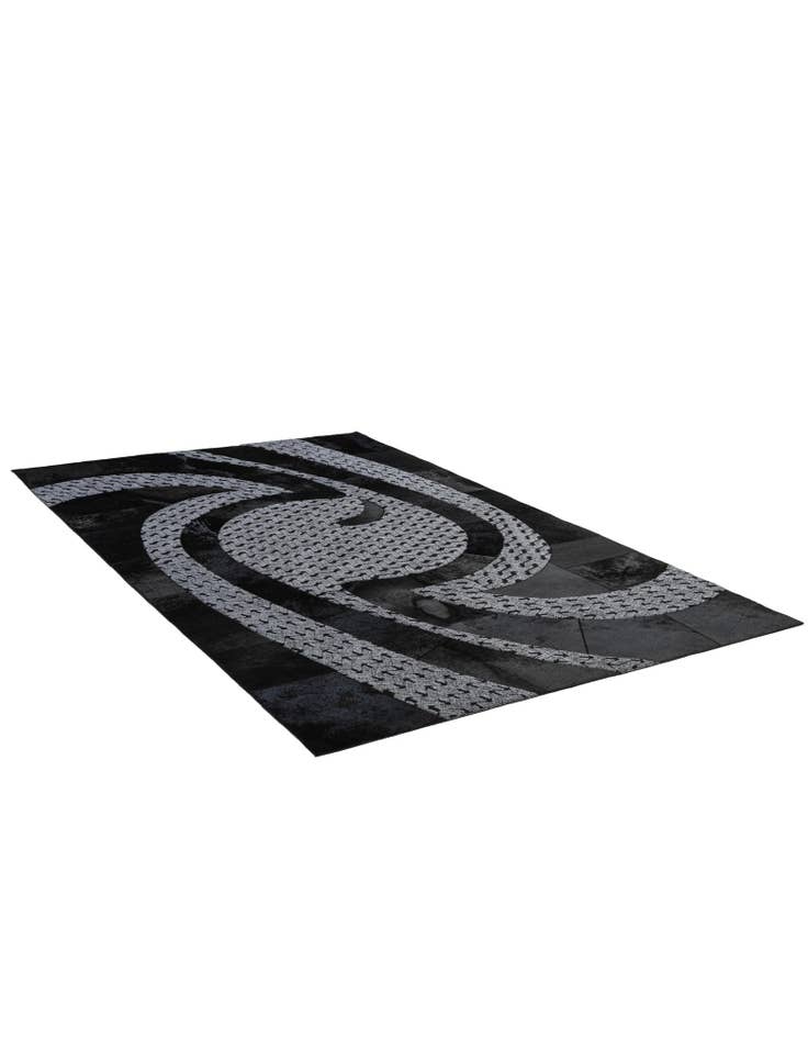 Detail image of  5' x 8' Cowhide - Patchwork Rug