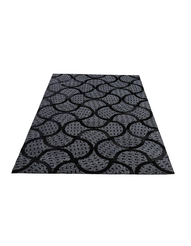 Detail image of  5' x 7' 11 Cowhide - Patchwork Rug