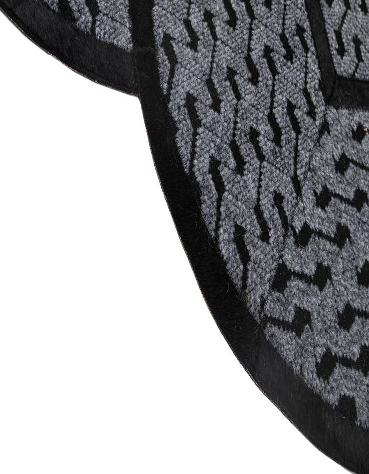 Detail image of  5' 1 x 8' 1 Cowhide - Patchwork Rug