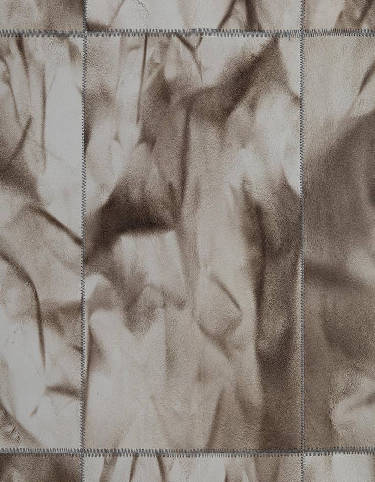 Detail image of  5' x 7' 10 Cowhide - Patchwork Rug