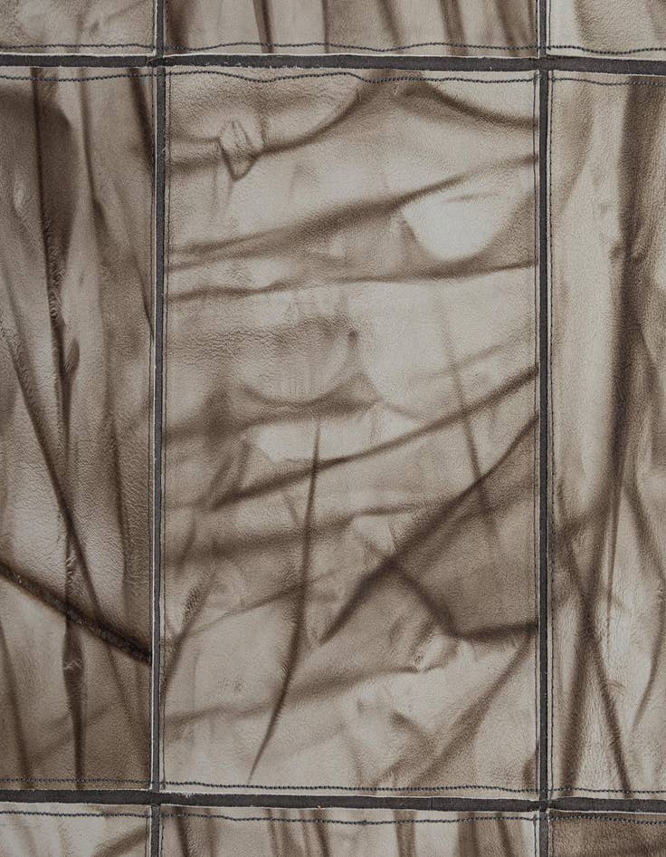 Detail image of  5' x 7' 11 Cowhide - Patchwork Rug