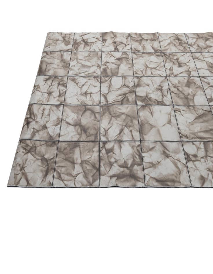 Detail image of  4' 11 x 7' 10 Cowhide - Patchwork Rug