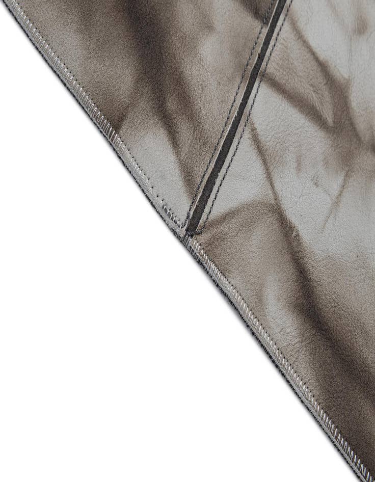 Detail image of  4' 11 x 7' 10 Cowhide - Patchwork Rug