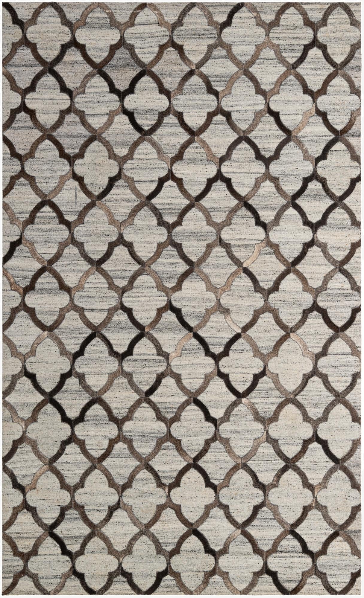  5' x 8' Cowhide - Patchwork Rug