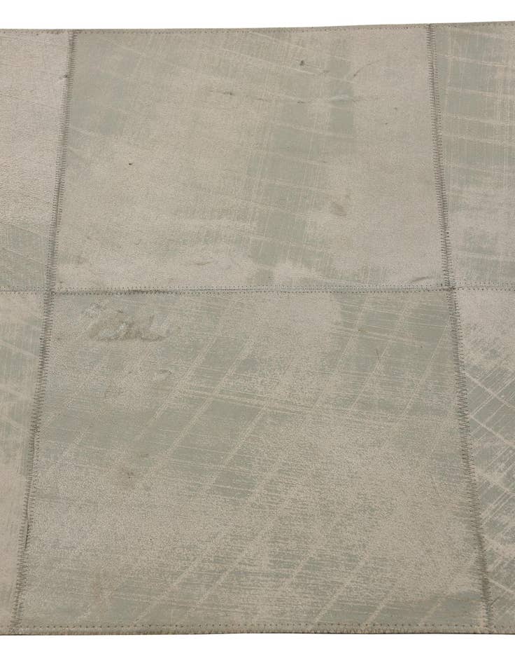 Detail image of  2' x 3' Cowhide Leather Rug