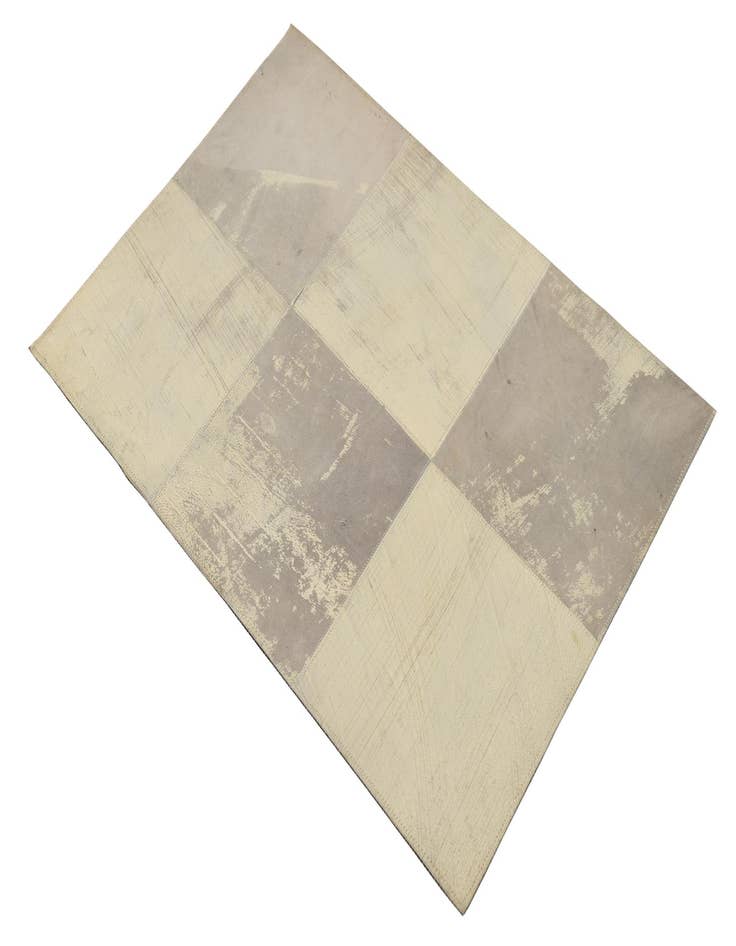 Detail image of  2' x 3' Cowhide Leather Rug