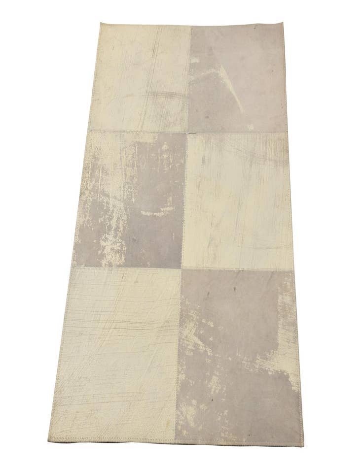 Detail image of  2' x 3' Cowhide Leather Rug