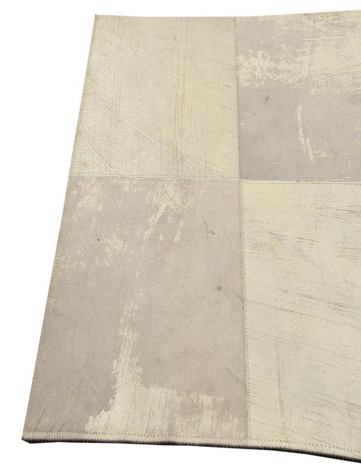 Detail image of  2' x 3' Cowhide Leather Rug