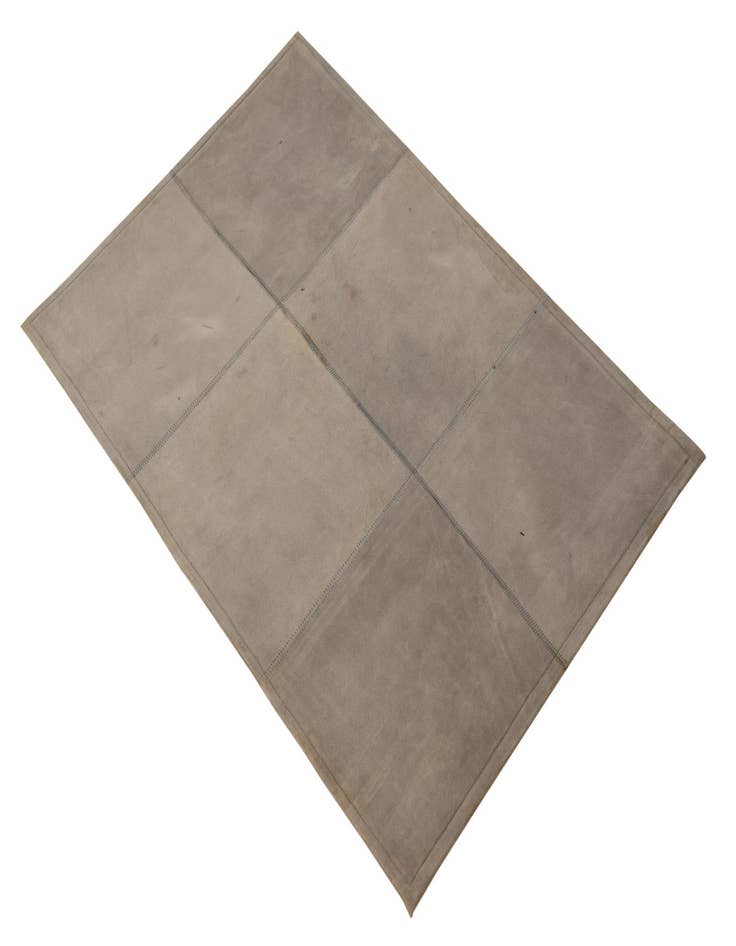 Detail image of  2' x 3' Cowhide Leather Rug