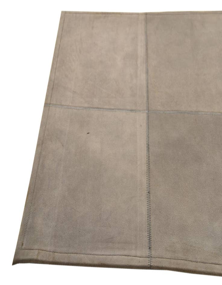 Detail image of  2' x 3' Cowhide Leather Rug