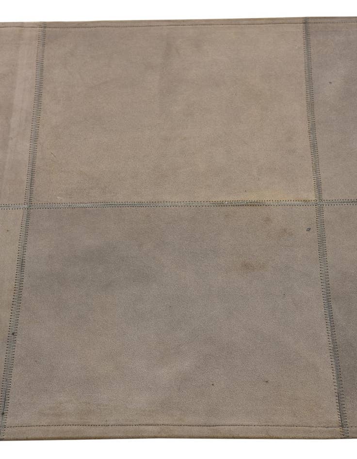 Detail image of  2' x 3' Cowhide Leather Rug