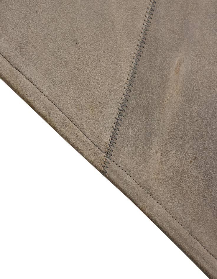 Detail image of  2' x 3' Cowhide Leather Rug