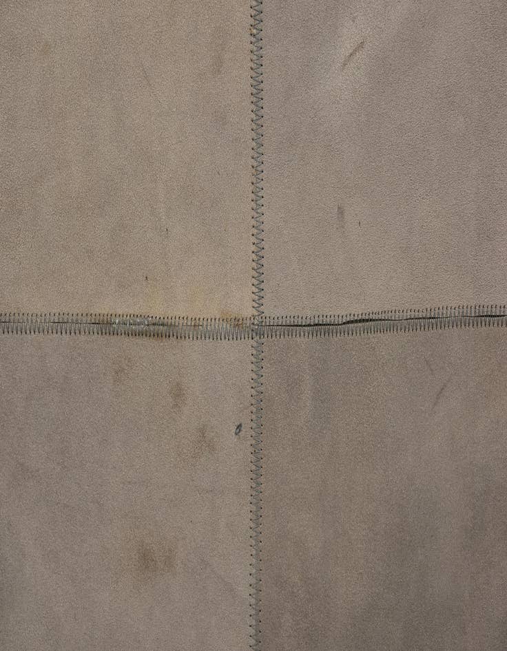 Detail image of  2' x 3' Cowhide Leather Rug