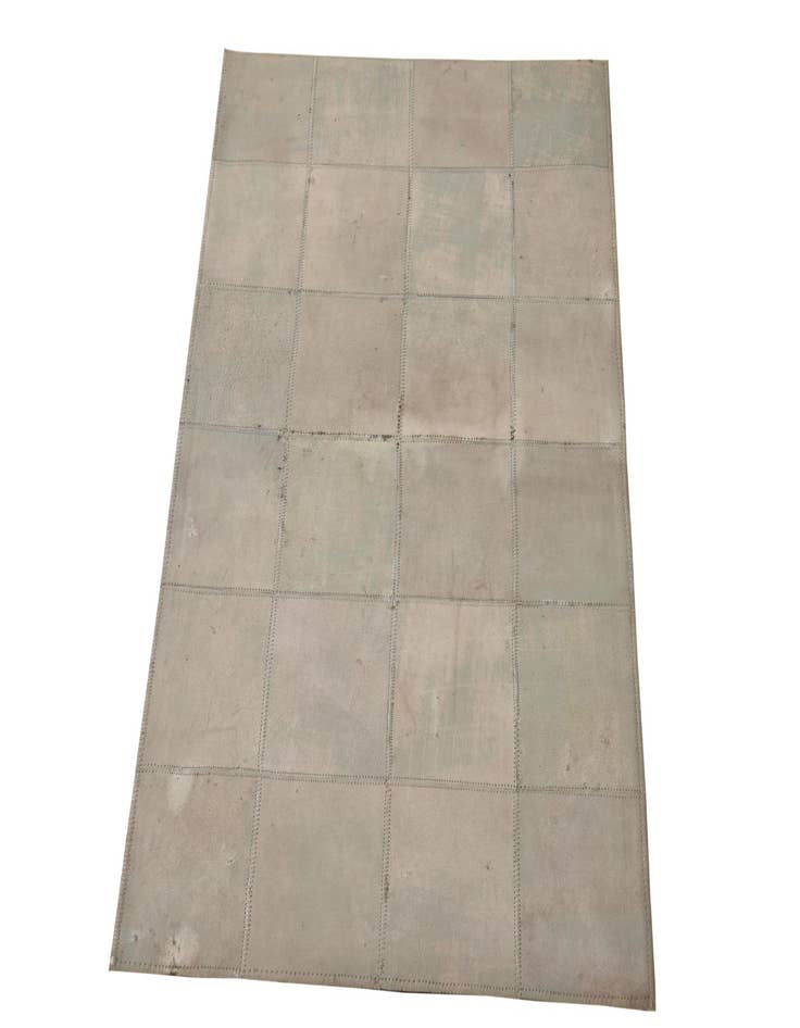 Detail image of  2' x 3' Cowhide Leather Rug