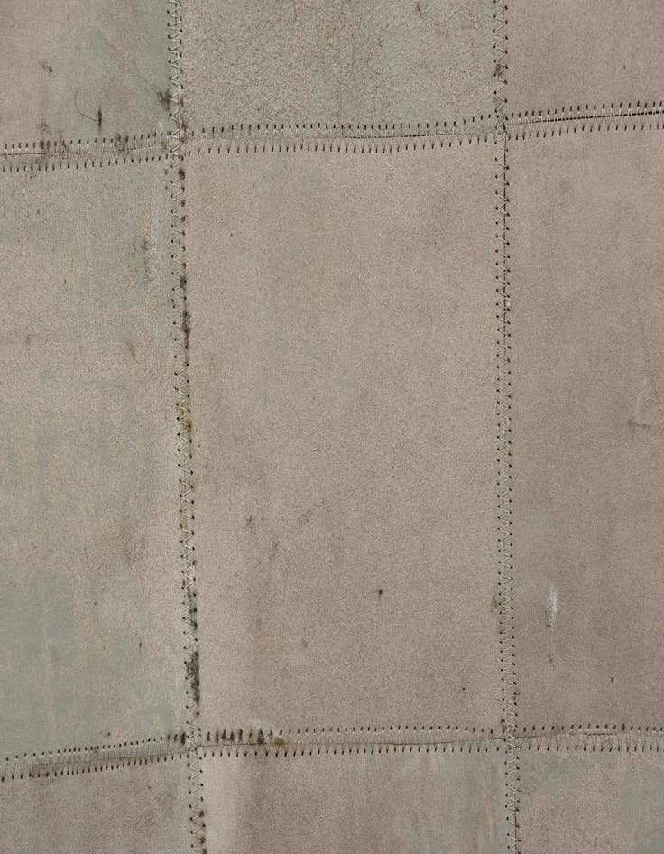 Detail image of  2' x 3' Cowhide Leather Rug