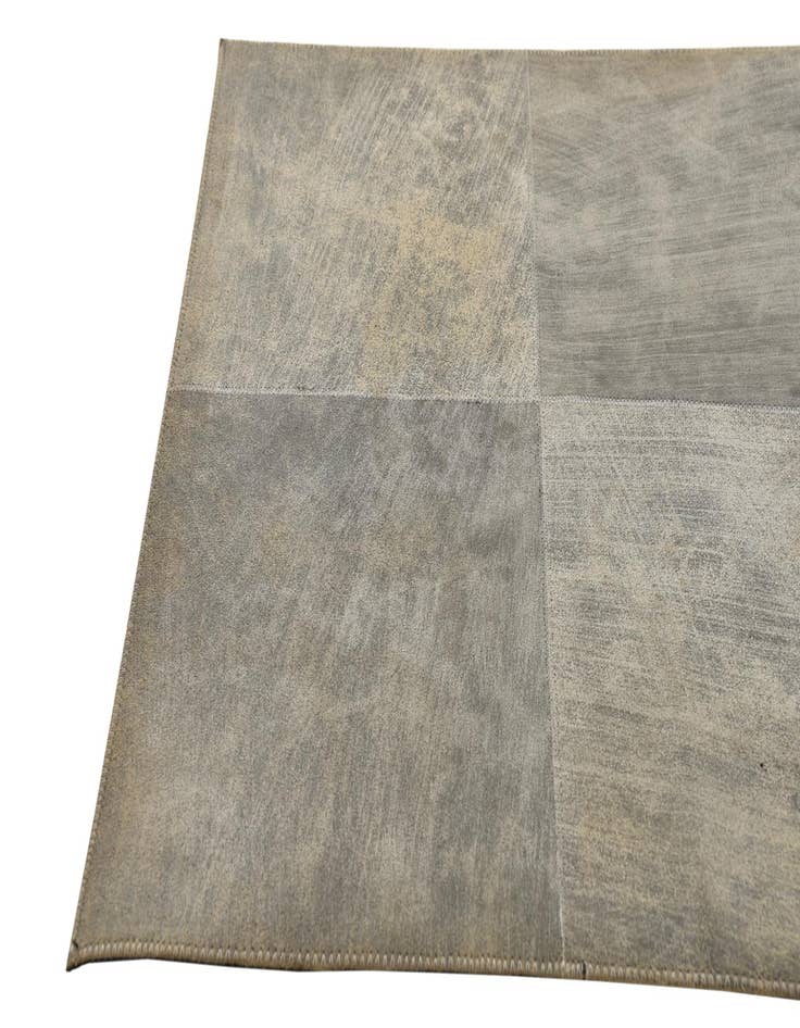 Detail image of  2' x 3' Cowhide Leather Rug