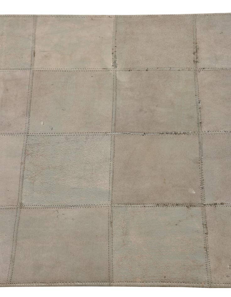 Detail image of  2' x 3' Cowhide Leather Rug