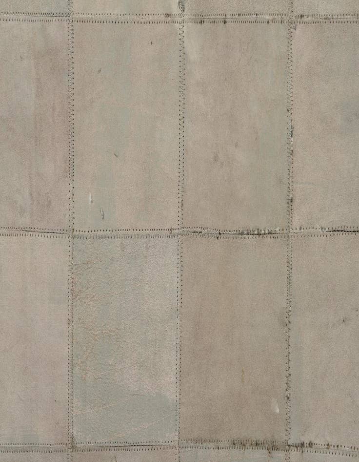 Detail image of  2' x 3' Cowhide Leather Rug