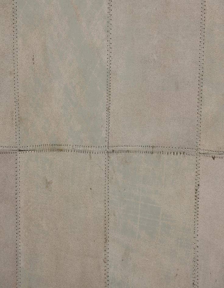 Detail image of  2' 1 x 3' 1 Cowhide Leather Rug